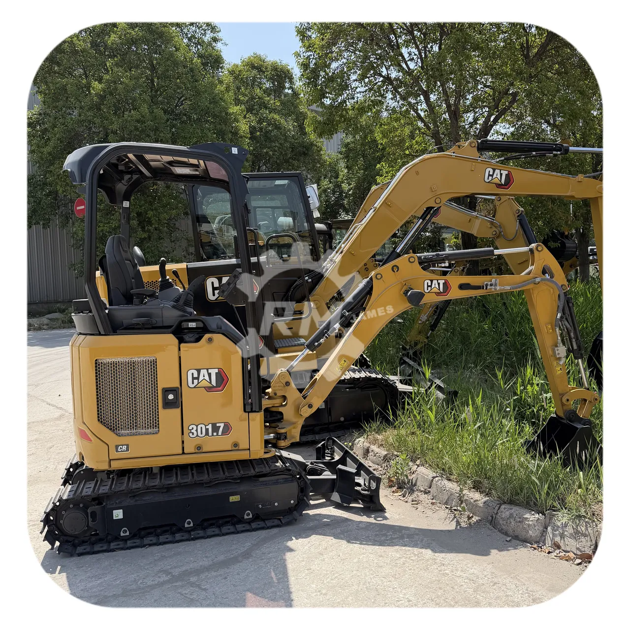 New CAT 301.7 CR Mini Excavator