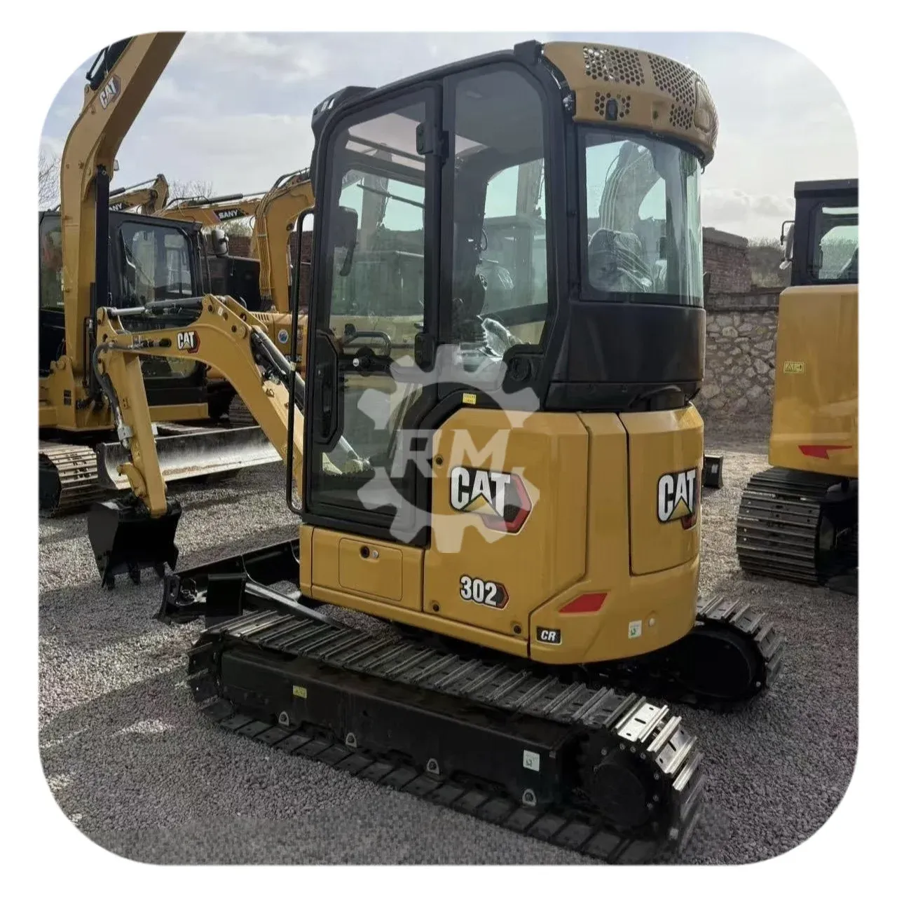 New CAT 302 CR Mini Excavator
