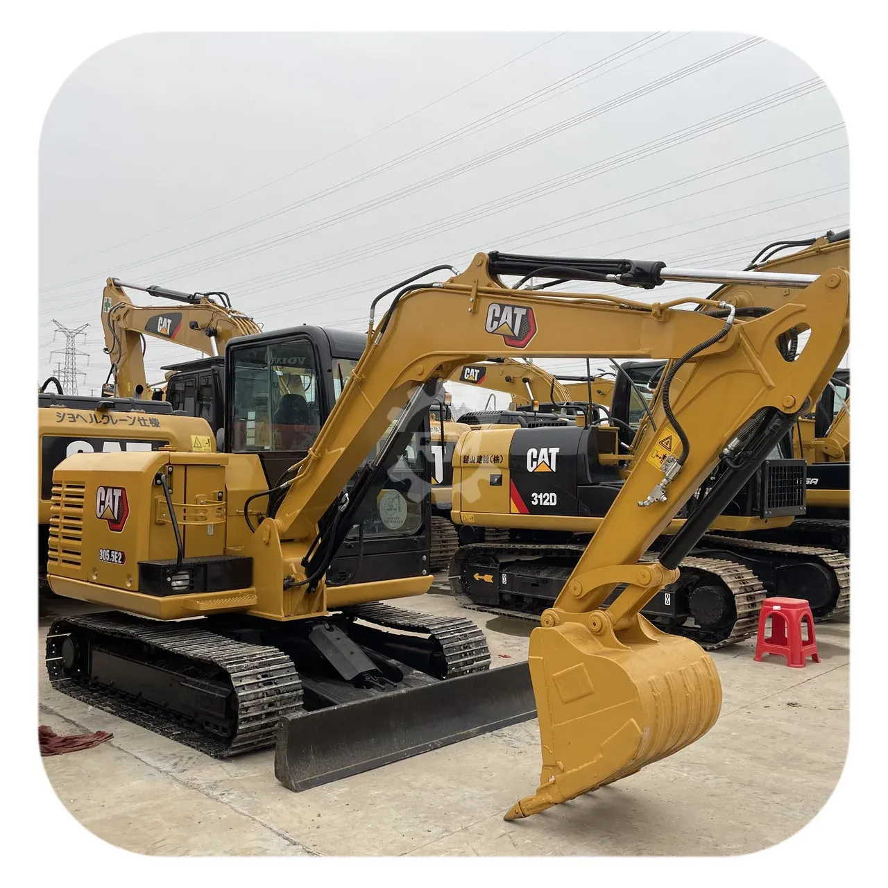 Reconditioned CAT 305.5E2 Mini Excavator