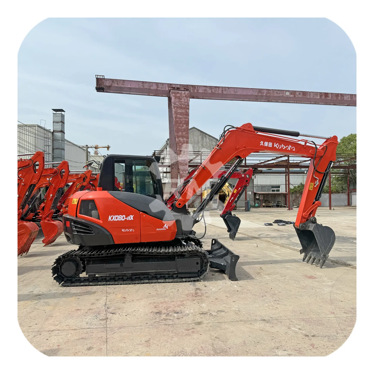 KUBOTA KX080-4Α Excavator