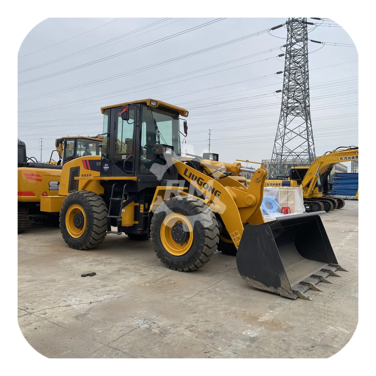 LiuGong CLG835 Wheel Loader